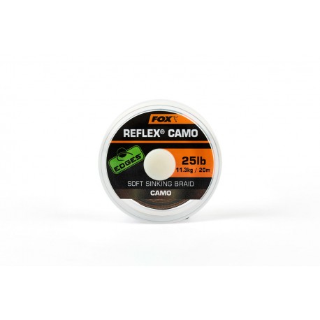 FOX REFLEX SOFT SINKING BRAID 35 LB 20 M CAMO