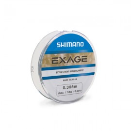 shimano Exage 150m 0.165mm 2.3kg Steel grey