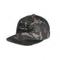 gorra fox Snapback universitario con visera plana de camuflaje