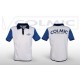 POLO COLMIC T SHIRT TALLA M BLANCA / AZUL