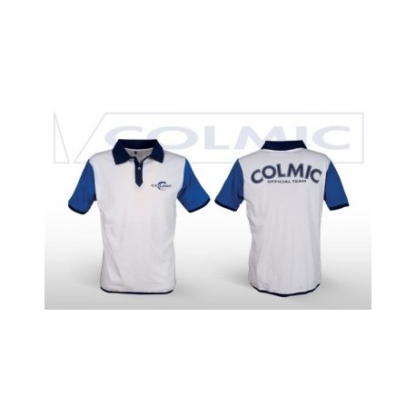 POLO COLMIC T SHIRT TALLA M BLANCA / AZUL