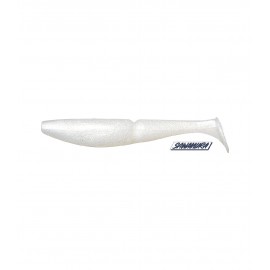SAWAMURA ONE UP SHAD REAL 7" SILKY WHITE 027