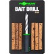 KORDA TALADRO + CORCHOS BAIT DRILL 6MM