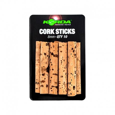 KORDA CORK STICKS 6MM 10 UNIDADES