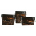 FOX CUBOS CUADRADOS DE CAMUFLAJE 10 LITROS