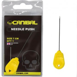 Canibal aguja needle push