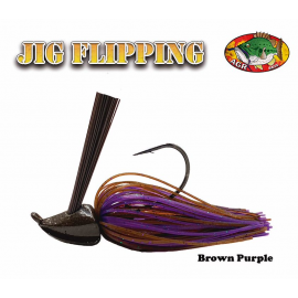 AGR Flipping Jig 1/2oz Brown Purple
