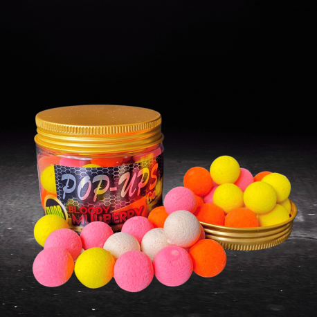 PROELITE BLOODY MULBERRY GOLD FLUOR POP UPS 14MM