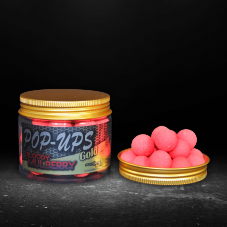 BLOODY MULBERRY GOLD NATURAL POP UPS 20MM PINK