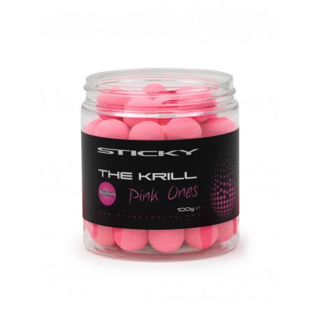 STICKY THE KRILL PINK ONES 16MM POP-UPS 100G